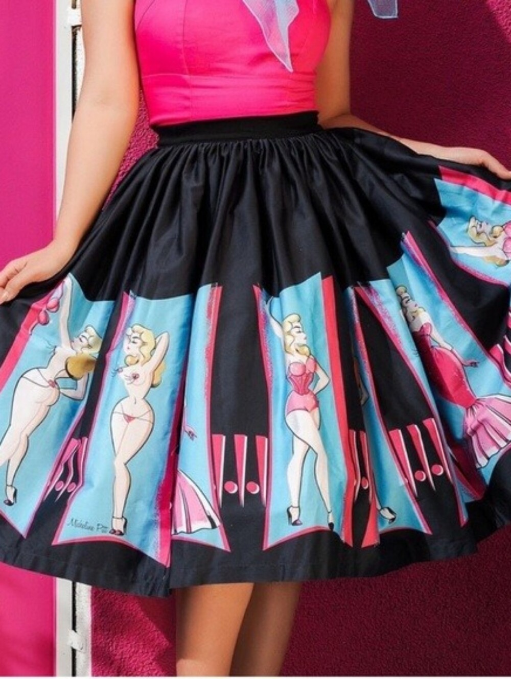 RARE Pinup Girl Burlesque Skirt